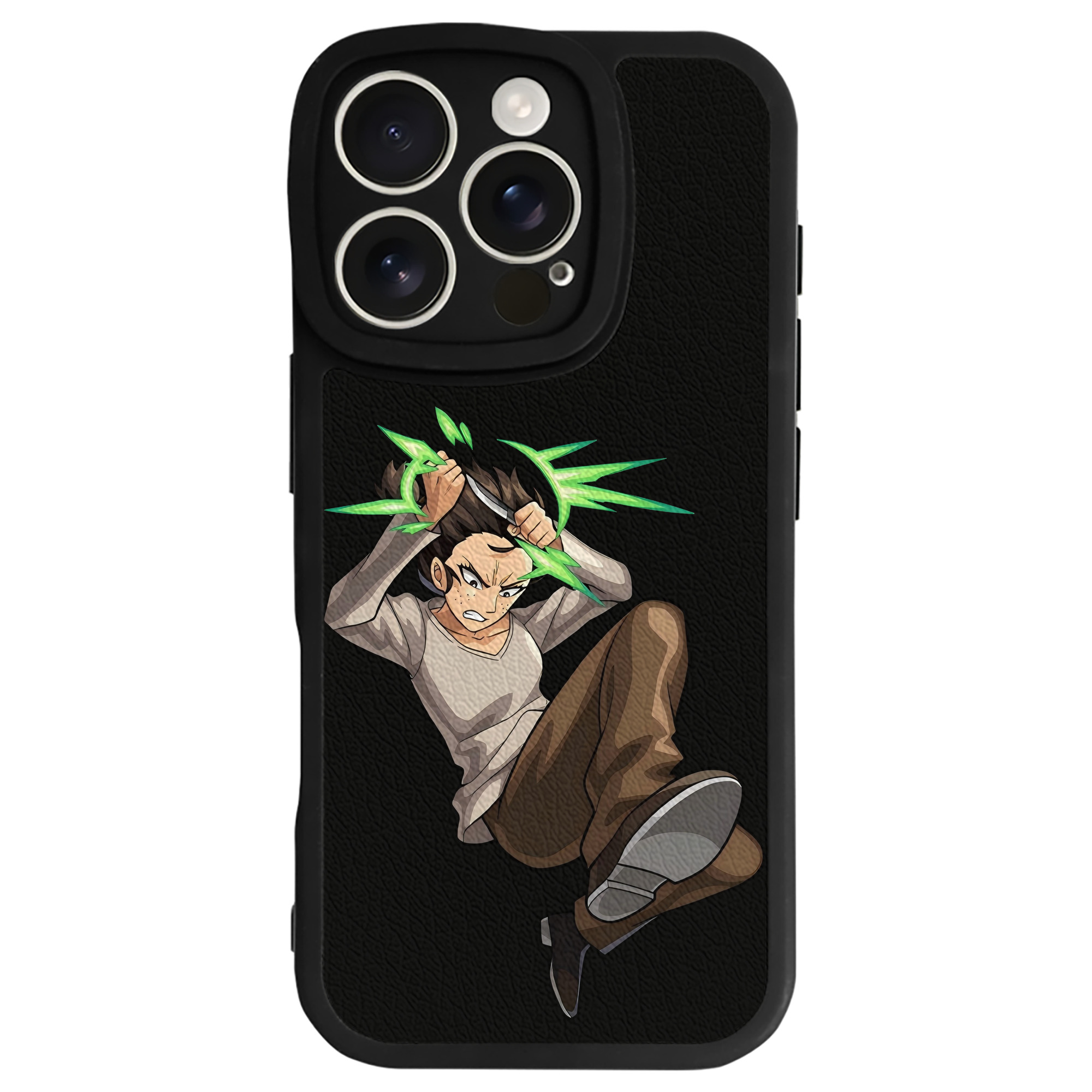（画像用） 進撃の巨人 Attack on Titan 【iPhone 16シリーズ対応】シリコンスマホケース（レザー調） 材質：シリコン